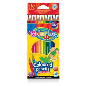 PATIO - Colorino pastelky hexagonálne 12 farieb