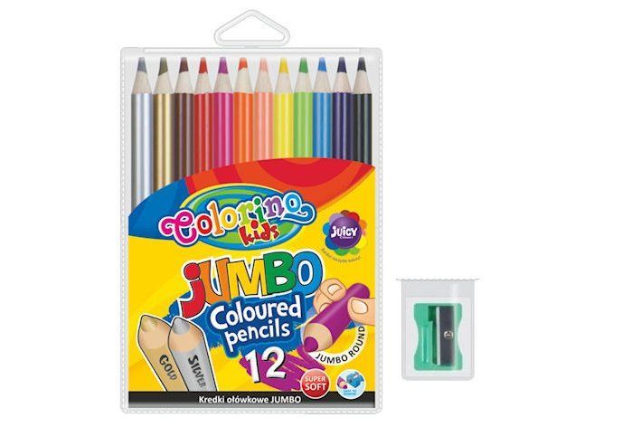 PATIO - Colorino pastelky Jumbo 12 farieb okrúhle