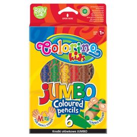 PATIO - Colorino pastelky Jumbo SMALL HANDS 6 farieb