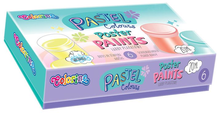 PATIO - Colorino pastelové temp. Farby 6ks 20ml