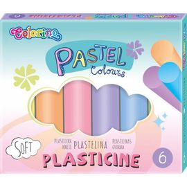PATIO - Colorino plastelína Pastel 6 farieb