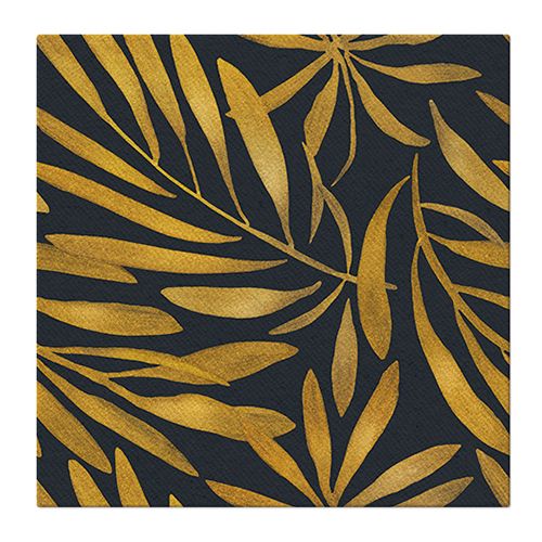 PAW - Obrúsky AIRLAID 40x40 cm  Golden leaves
