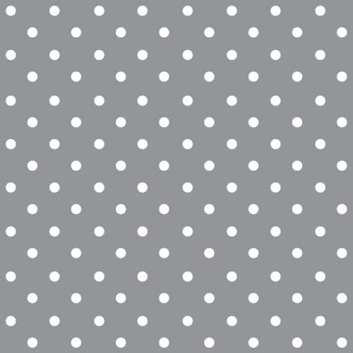 PAW - Obrúsky L 33x33cm Dots Grey