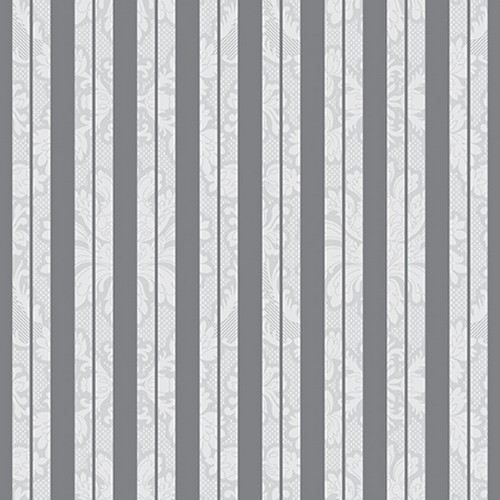 PAW - Obrúsky L 40x40cm Inspiration Stripes Silver