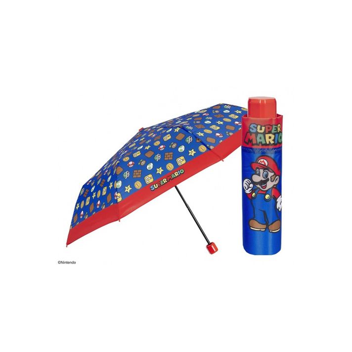 PERLETTI - Skladací dáždnik SUPER MARIO, 75059