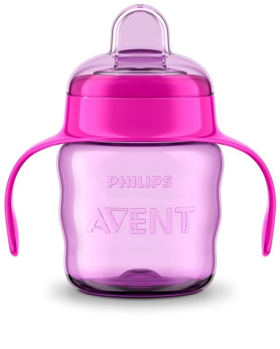 PHILIPS AVENT - Avent hrnček pre prvé dúšky Klasik 200 ml s držadlami dievča