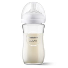 PHILIPS AVENT - Fľaša Natural Response sklenená 240 ml, 1m+