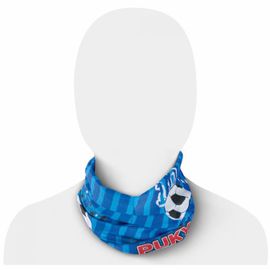 PUKY - multifunkčná šatka modrá motív futbal