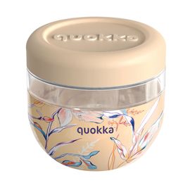 QUOKKA - Bubble, Plastová nádoba na jedlo VINTAGE FLORAL, 770ml, 40135