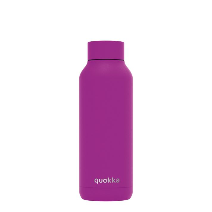 QUOKKA - Nerezová fľaša / termoska PURPLE, 510ml, 11696
