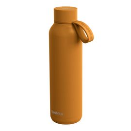 QUOKKA - Nerezová fľaša / termoska s pútkom MUSTARD, 630ml, 40173