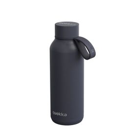 QUOKKA - Nerezová fľaša / termoska s pútkom SLATE, 510ml, 40184