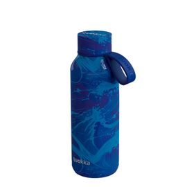QUOKKA - Nerezová fľaša / termoska s pútkom WAVES, 510ml, 40179