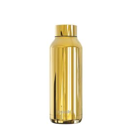 QUOKKA - Nerezová fľaša / termoska SLEEK GOLD, 510ml, 57501
