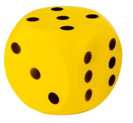 ANDRONI - Kocka mäkká - veľkosť 16 cm žltá