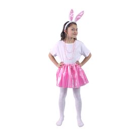 RAPPA - Detský kostým tutu sukne s čelenkou zajačik