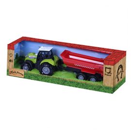RAPPA - Traktor so zvukom a svetlom s červenou vlečkou