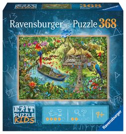 RAVENSBURGER - Exit KIDS Puzzle: Džungla 368 dielikov