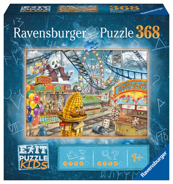 RAVENSBURGER - Exit KIDS Puzzle: Zábavný park 368 dielikov