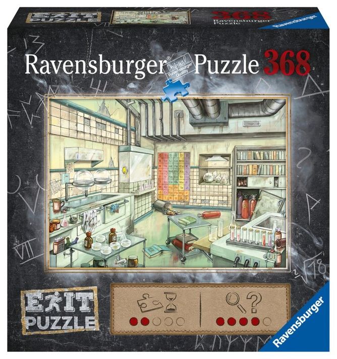 RAVENSBURGER - Exit Puzzle: Laboratória 368 Dielikov