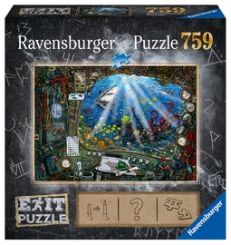 RAVENSBURGER - Exit Puzzle: Ponorka 759 dielikov