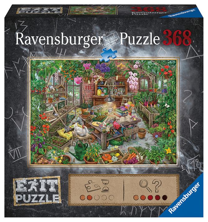 RAVENSBURGER - Exit Puzzle: Sklenník 368 dielikov