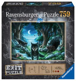 RAVENSBURGER - Exit Puzzle: Vlk 759 dielikov