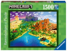 RAVENSBURGER - Minecraft: Svet Minecraftu 1500 dielikov