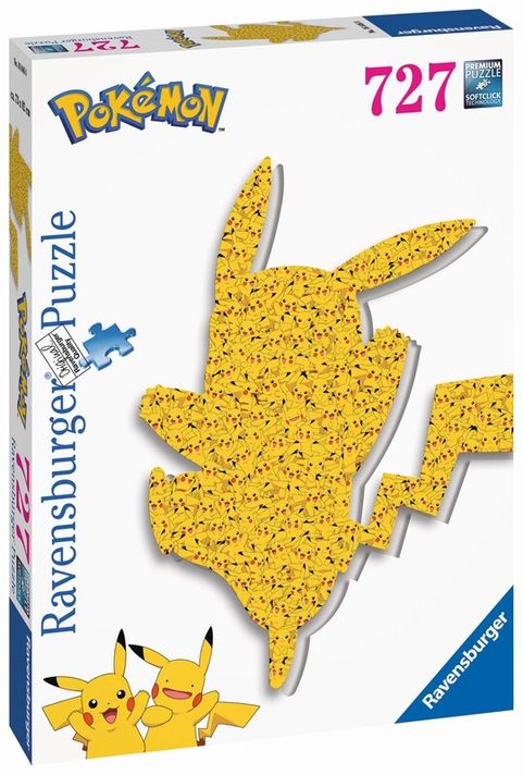 RAVENSBURGER - Pokémon Pikachu silueta 727 dielikov