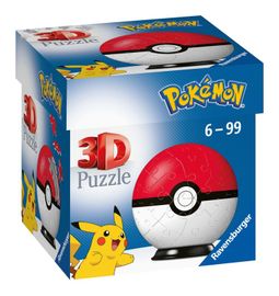 RAVENSBURGER - Puzzle-Ball Pokémon Motív 1 - Položka 54 Dielikov