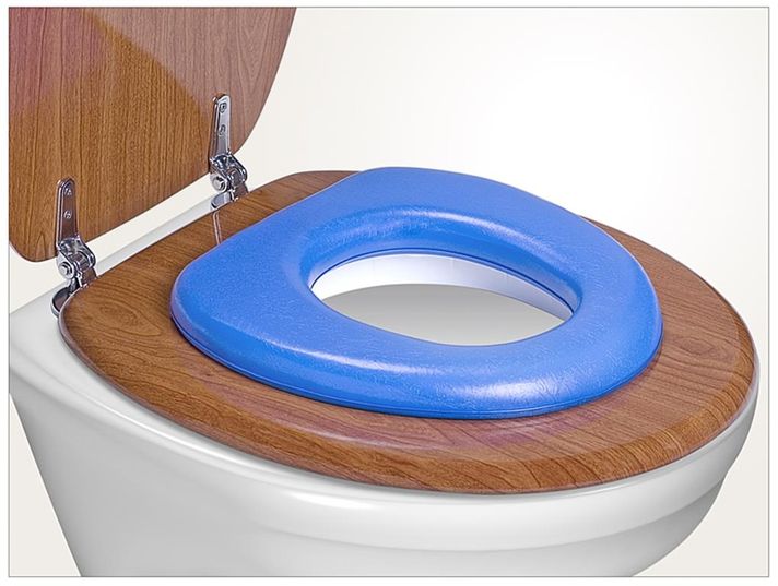 REER - WC redukcia soft, modrá