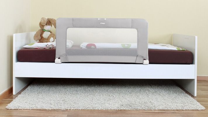 REER - Zábrana na posteľ 150cm grey/white