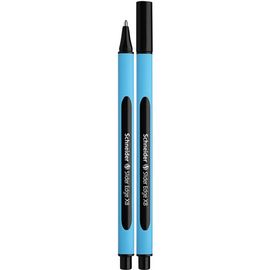 SCHNEIDER - Guľôčkové pero "Slider Edge XB", 0,7 mm, s uzáverom, čierne
