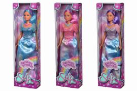 SIMBA - Bábika Steffi Rainbow Princess, 3 druhy, Mix produktov