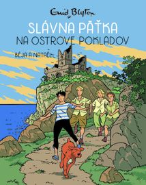 Slávna päťka na ostrove pokladov (1) - komiks - Enid Blyton