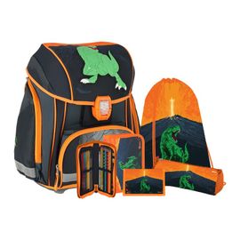 SPIRIT - Školská taška - 5-dielny set, SMART T-Rex 3D