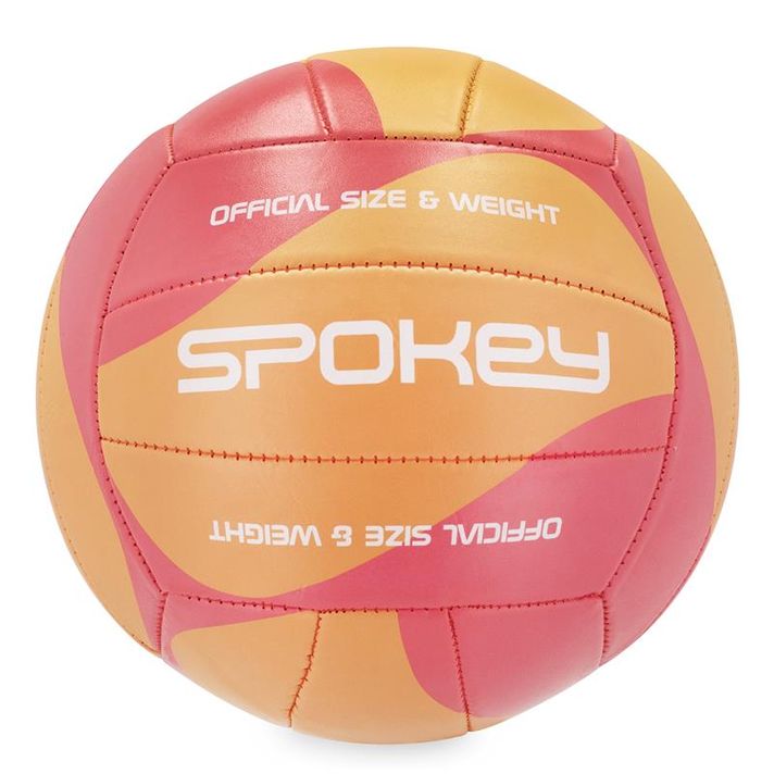 SPOKEY - BULLET Volejbalová lopta, veľ. 5, oranžovo-červená
