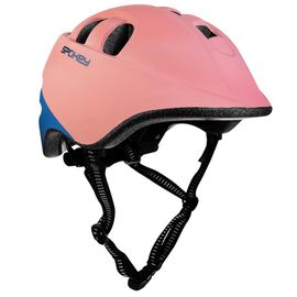 SPOKEY - CHERUB Detská cyklistická prilba IN-MOLD, 52-56 cm, ružovo-modrá