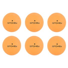 SPOKEY - LERNER-Pingpongové loptičky 1* oranžové , 6 ks