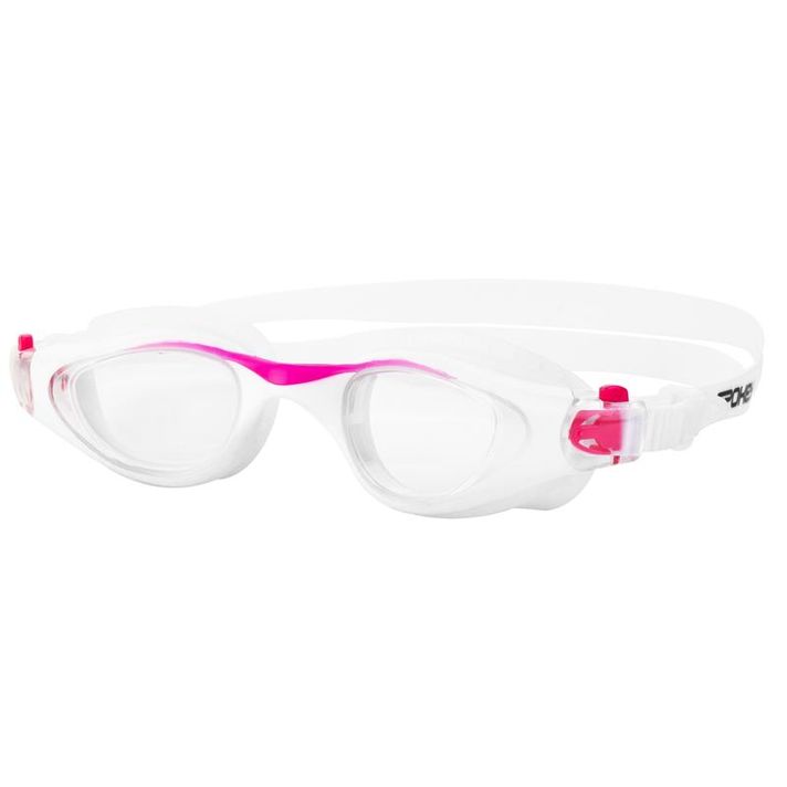 SPOKEY - PALIA Plavecké okuliare bielo - ružové