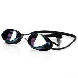 SPOKEY - SPARKI Plavecké okuliare, čierne, zrkadlové sklá