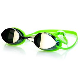 SPOKEY - SPARKI Plavecké okuliare, zelené, zrkadlové sklá