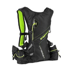 SPOKEY - SPRINTER - Cyklistický a bežecký batoh 5l zeleno- čierny, vodotesný