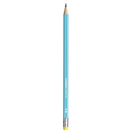 STABILO - Ceruzka grafitová HB pencil 160 s gumou - sv. modrá