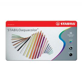 STABILO - Pastelky aquacolor metal box 36 ks