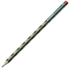 STABILO - Tenká trojuholníková ceruzka pre pravákov - EASYgraph S Metallic Edition - zelená