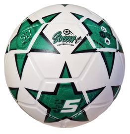 STAR TOYS - Futbalová lopta Soccer zelená veľkosť 5