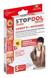 STOPDOL - Náplasť proti bolesti 5ks 9x14cm s Arnikou