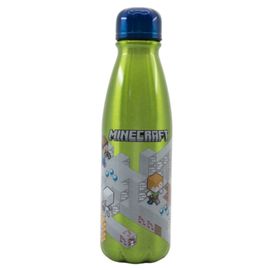 STOR - Hliníková fľaša simple  MINECRAFT 600ml, 40440
