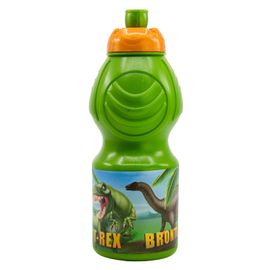 STOR - Plastová fľaša na pitie DINOSAUR T-REX, 400ml, 26232